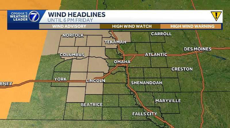Strong winds Friday, light snow possible heading into bitter cold weekend