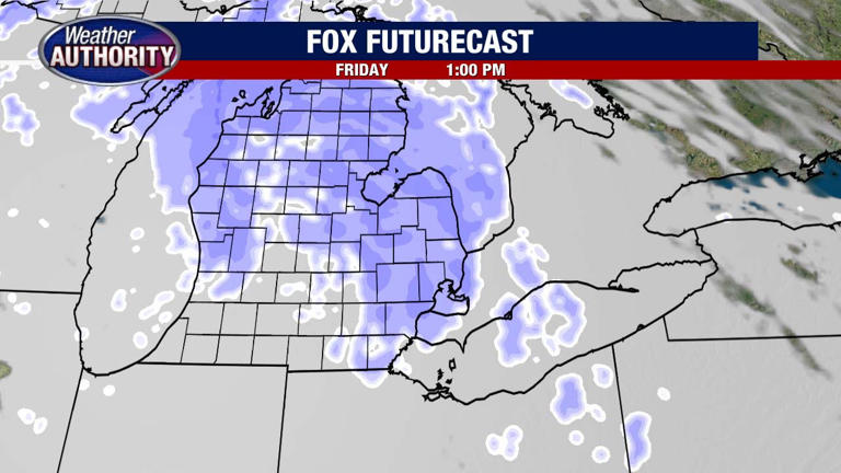 Metro Detroit snow forecast: More on the way to start the weekend as ...