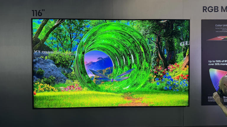 This 116-inch monster TV has a very unusual trick up its sleeve – and ...