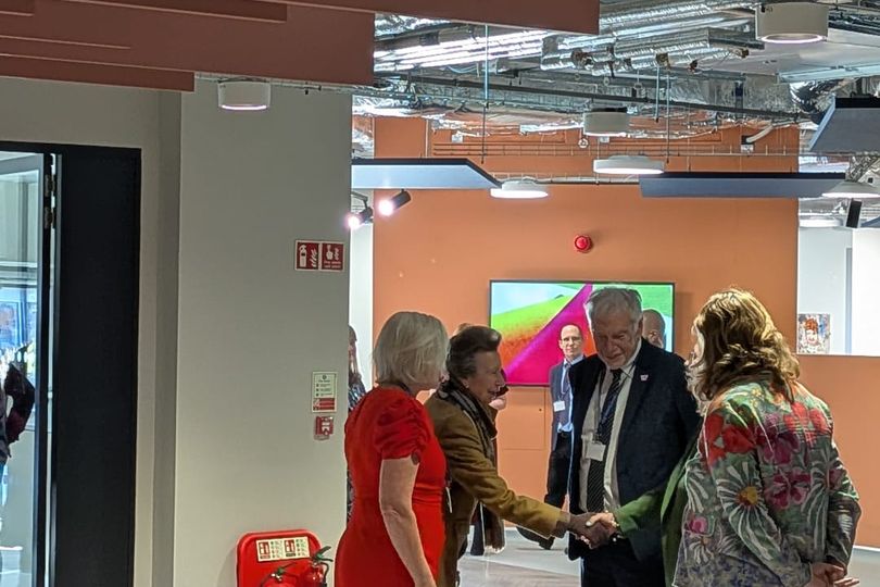 In pictures: Princess Anne officially opens new University of ...