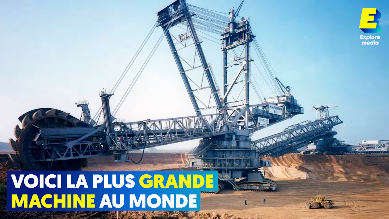 Voici la plus grande machine au monde