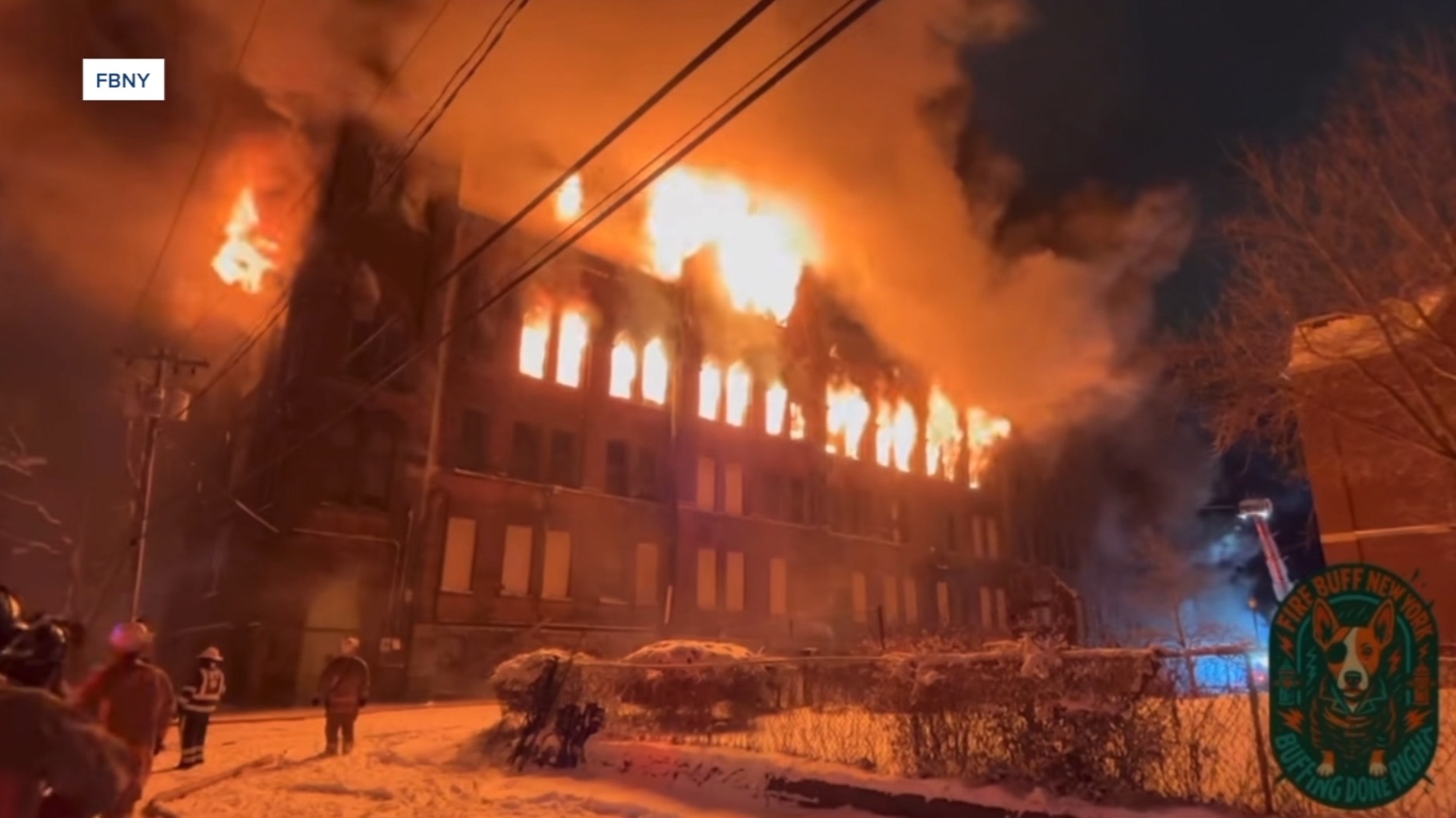 Crews respond to 4-alarm fire on Emslie Street in Buffalo