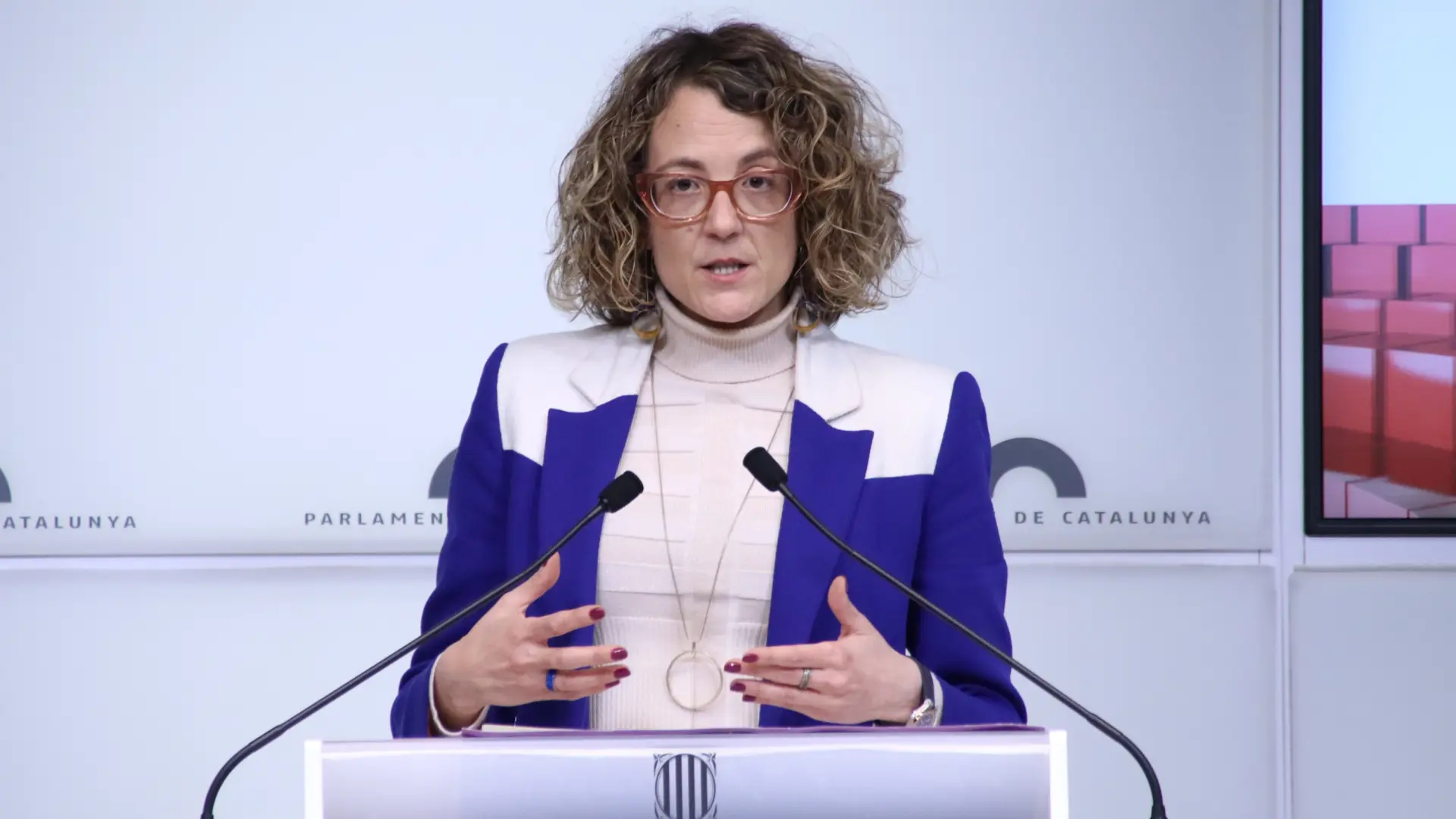 La exconsellera Tània Verge dejará su escaño de ERC en el Parlament y ...