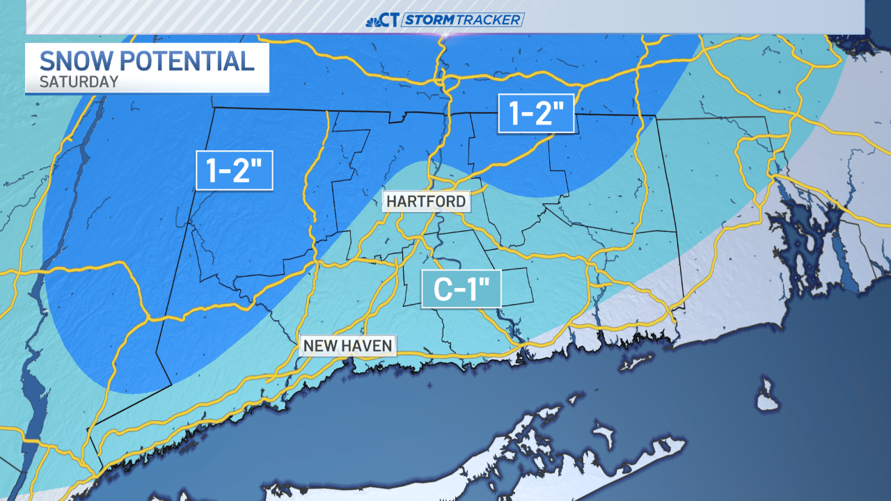 Cold temperatures return before possible weekend snow