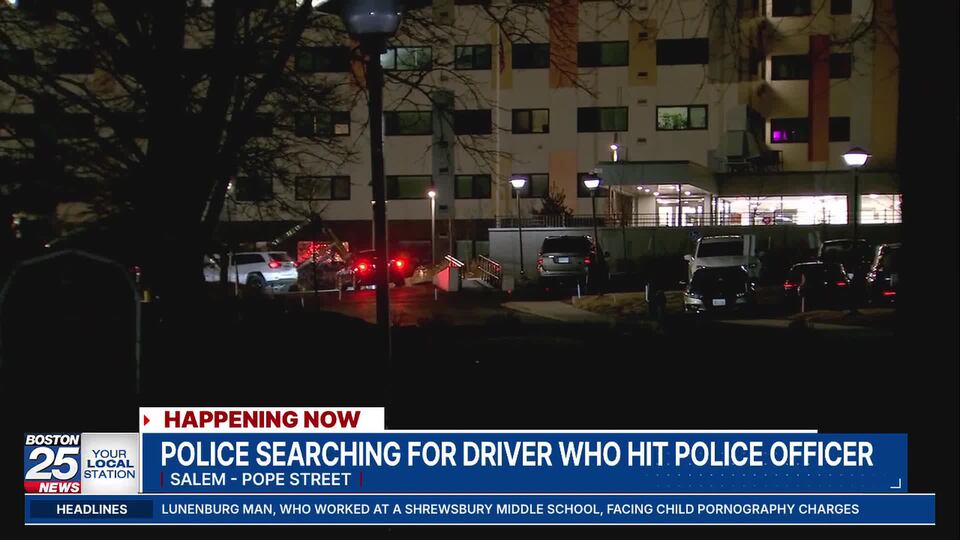 Police searching for hit-and-run driver who allegedly hit Salem officer