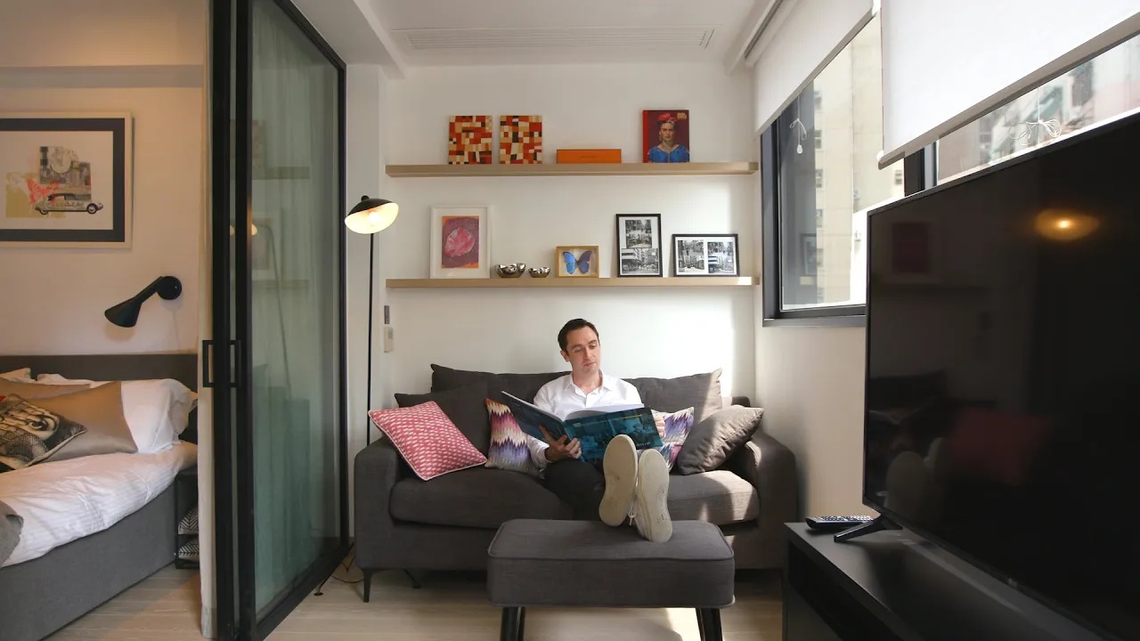 “There’s no extra space” - How 25sqm works in Hong Kong