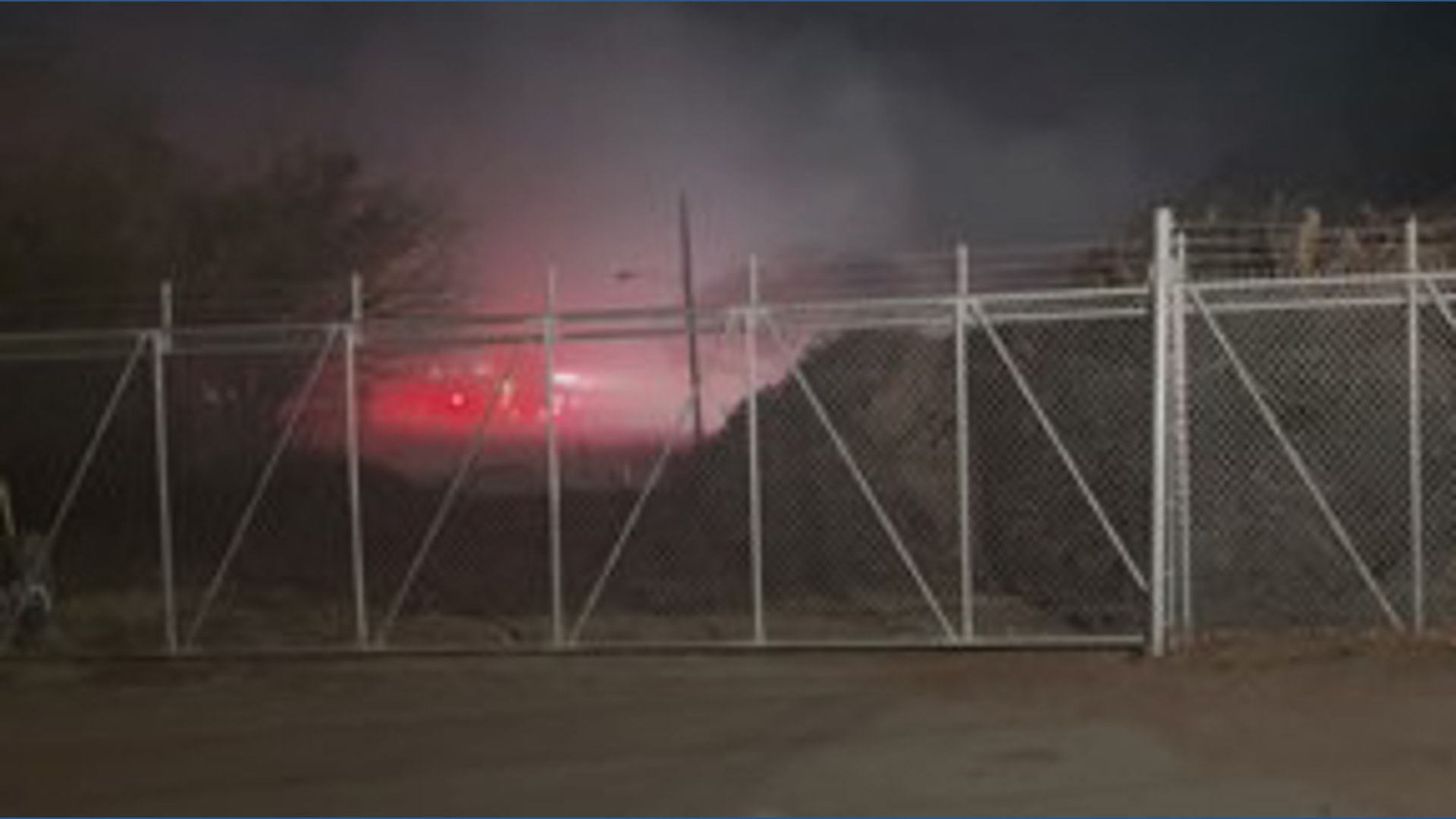 Firefighters battle an early morning mulch fire