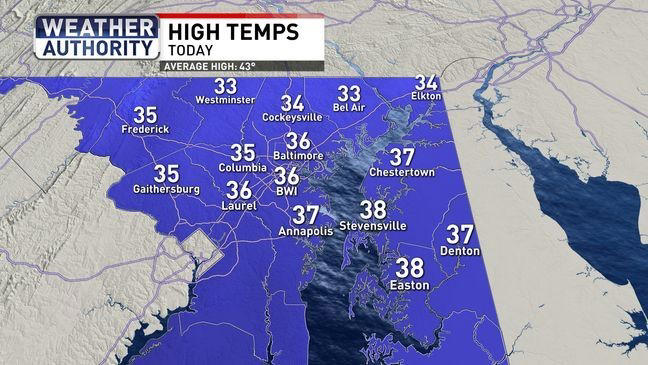 Tracking possible snow this weekend as two systems roll into Maryland