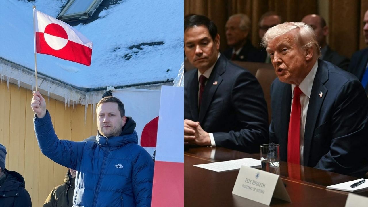 Foto: Riproduzione Facebook Jens-Frederik Nielsen e Donald J. Trump