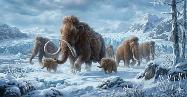Una investigación revela que los grandes dinosaurios y los mamuts eran ...