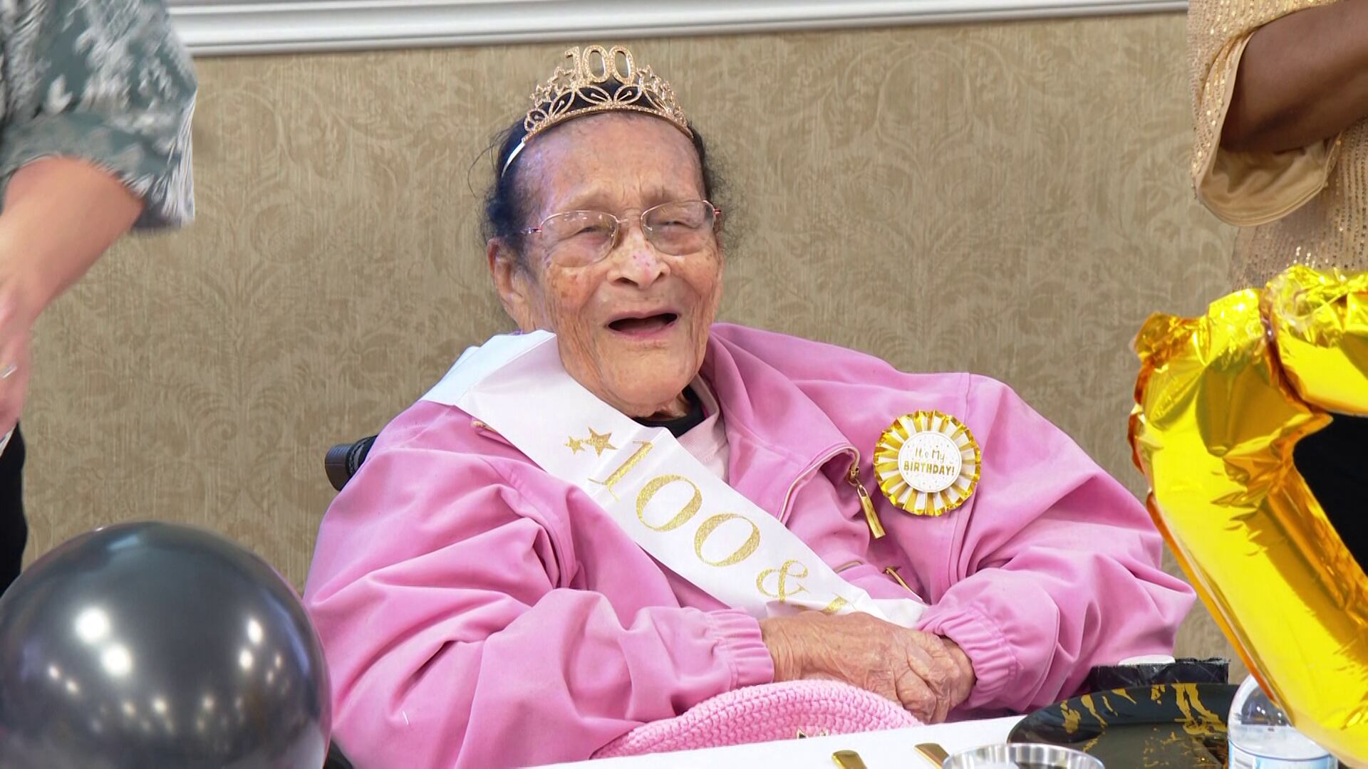 Community gathers to celebrate Midlands woman’s 100th birthday