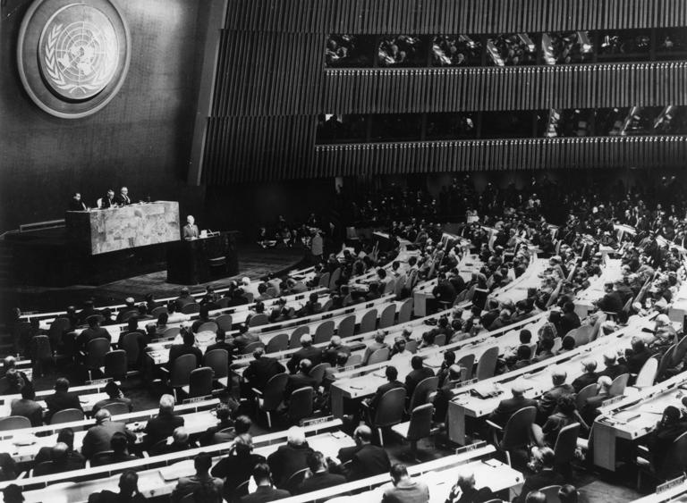 The UN returns to where it all began to mark its 80th birthday