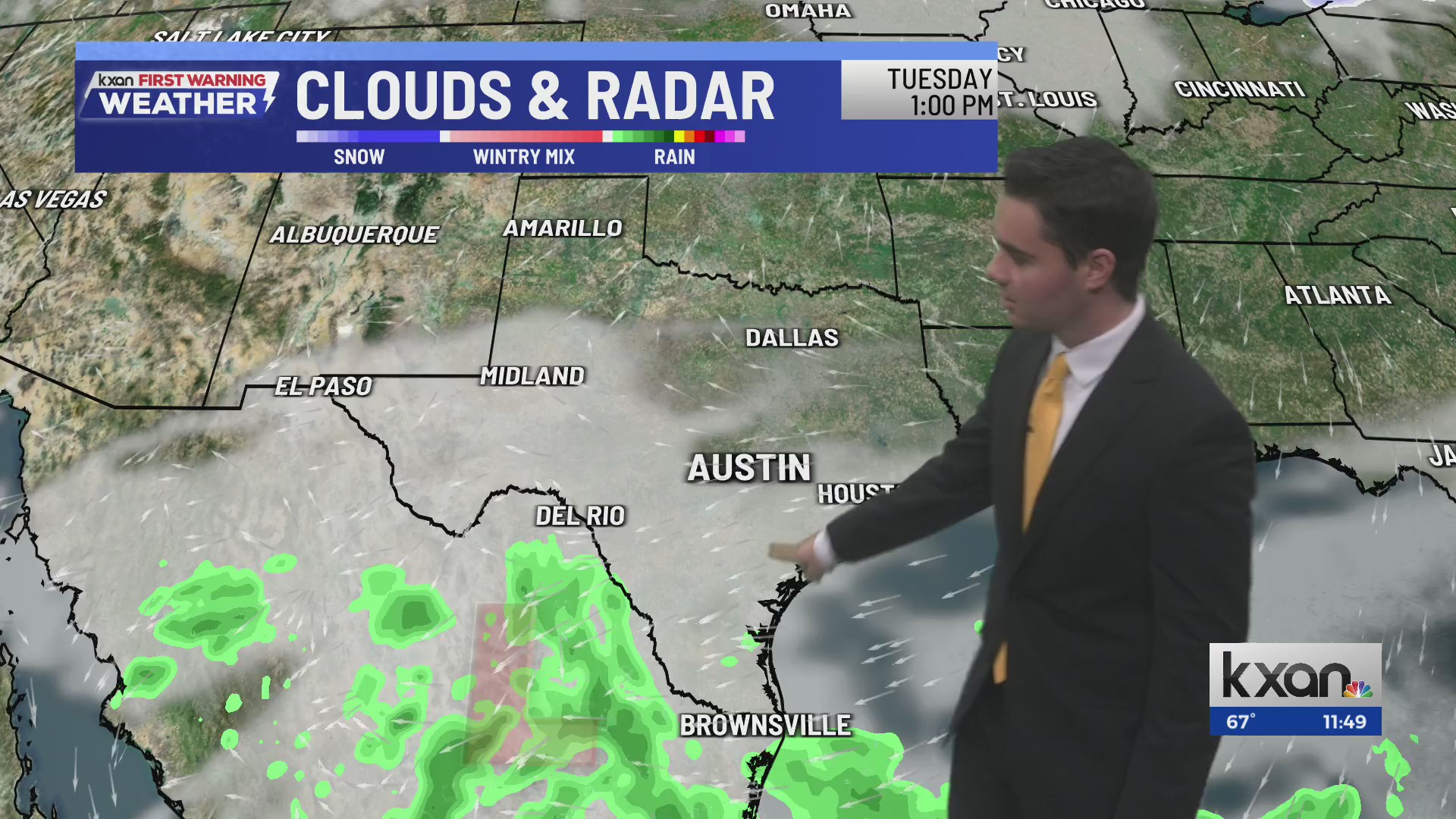 Chilly air this weekend, rain chances return next week | KXAN weather ...