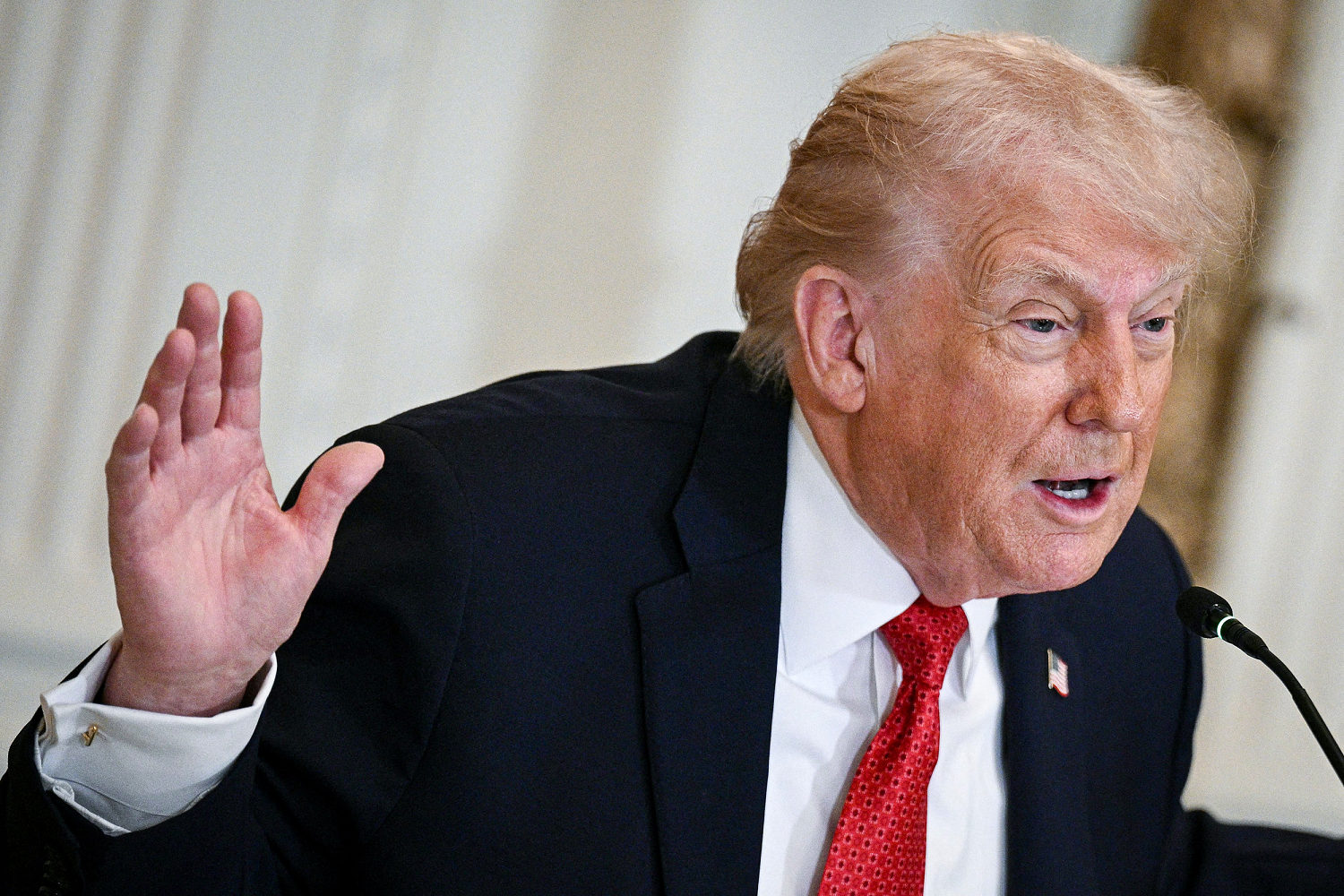 Trump says he could impose tariffs on countries that oppose his goal of ...