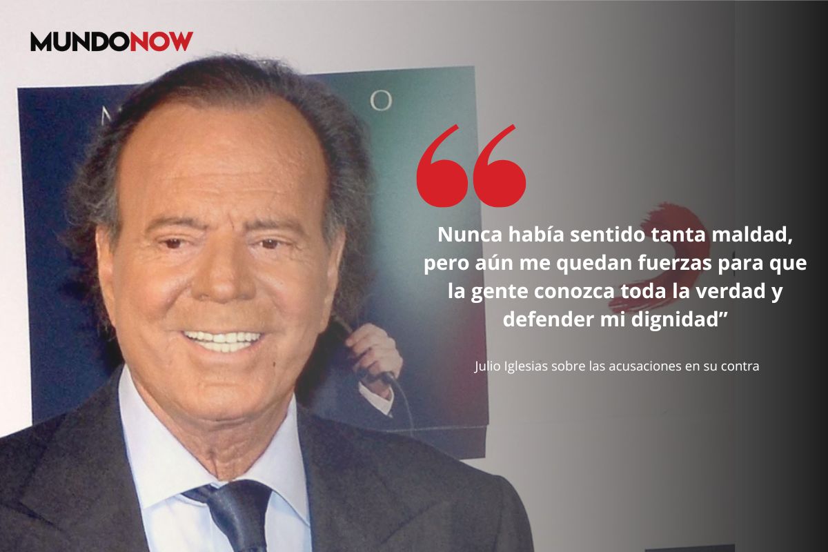 ¡Rompe el silencio! Julio Iglesias rechaza acusaciones y asegura que ...