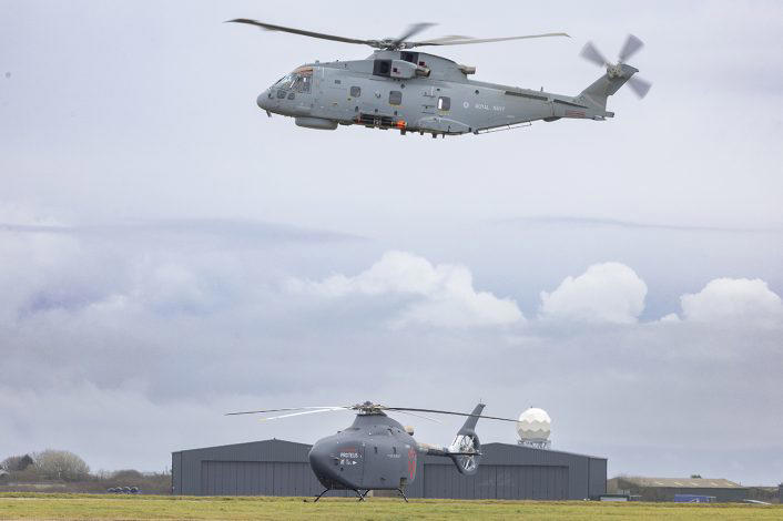 Proteus autonomous helicopter completes maiden flight