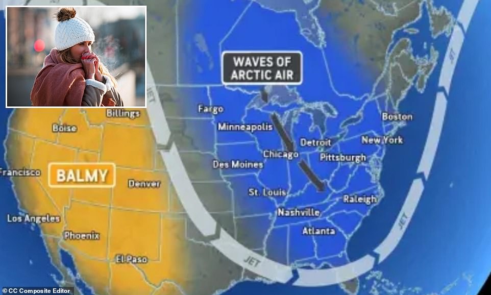 Polar vortex returns to send half of US into a deep freeze