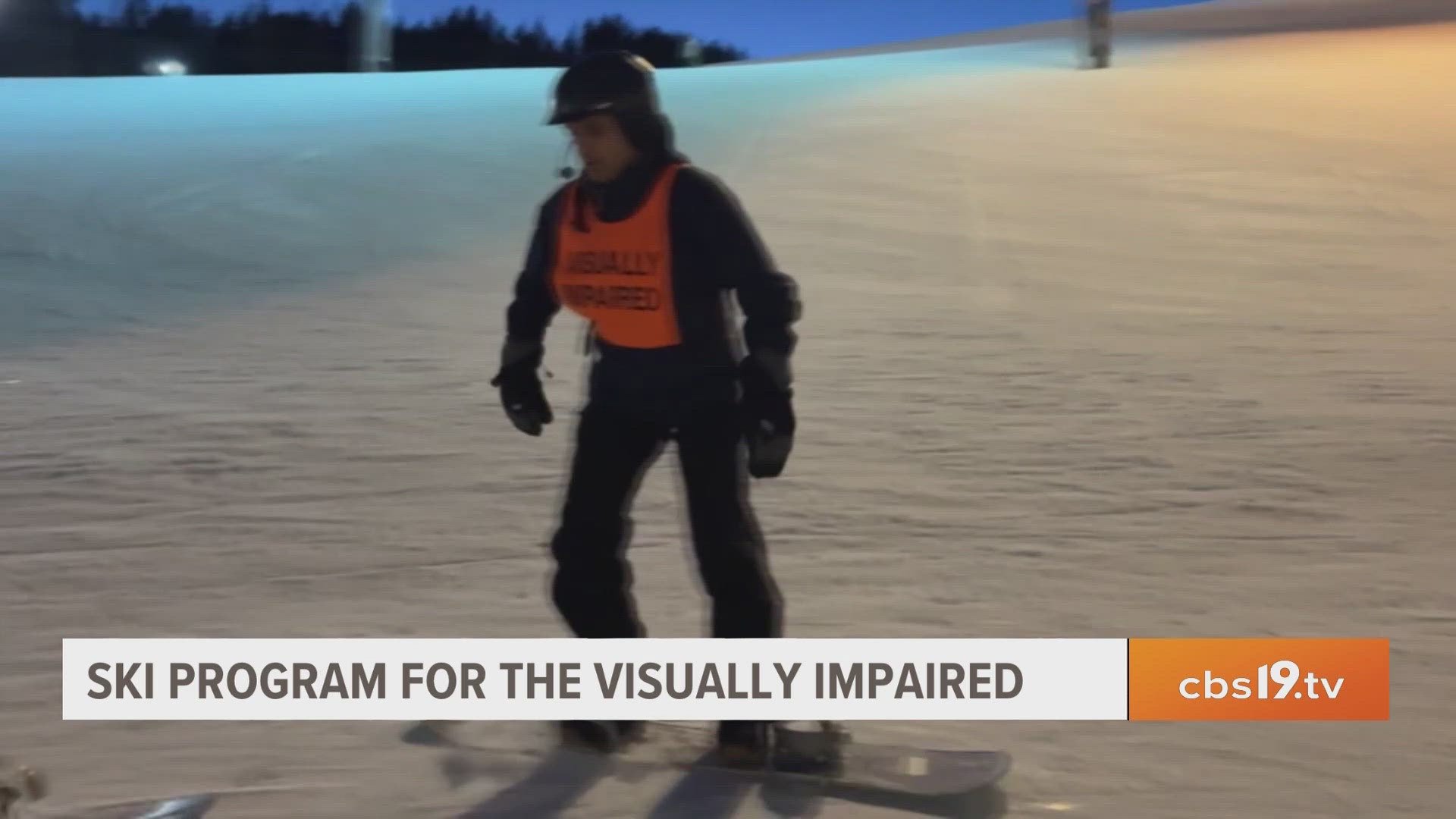 Ski program helps visually impaired people hit the slopes
