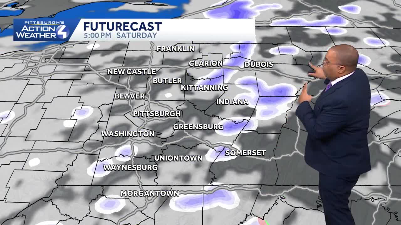 January 16 forecast: Impact day Saturday for snow squalls in western PA