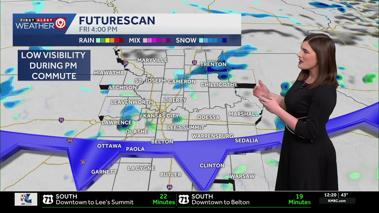 Cold front bringing changes, heavy snow bands possible during Friday ...