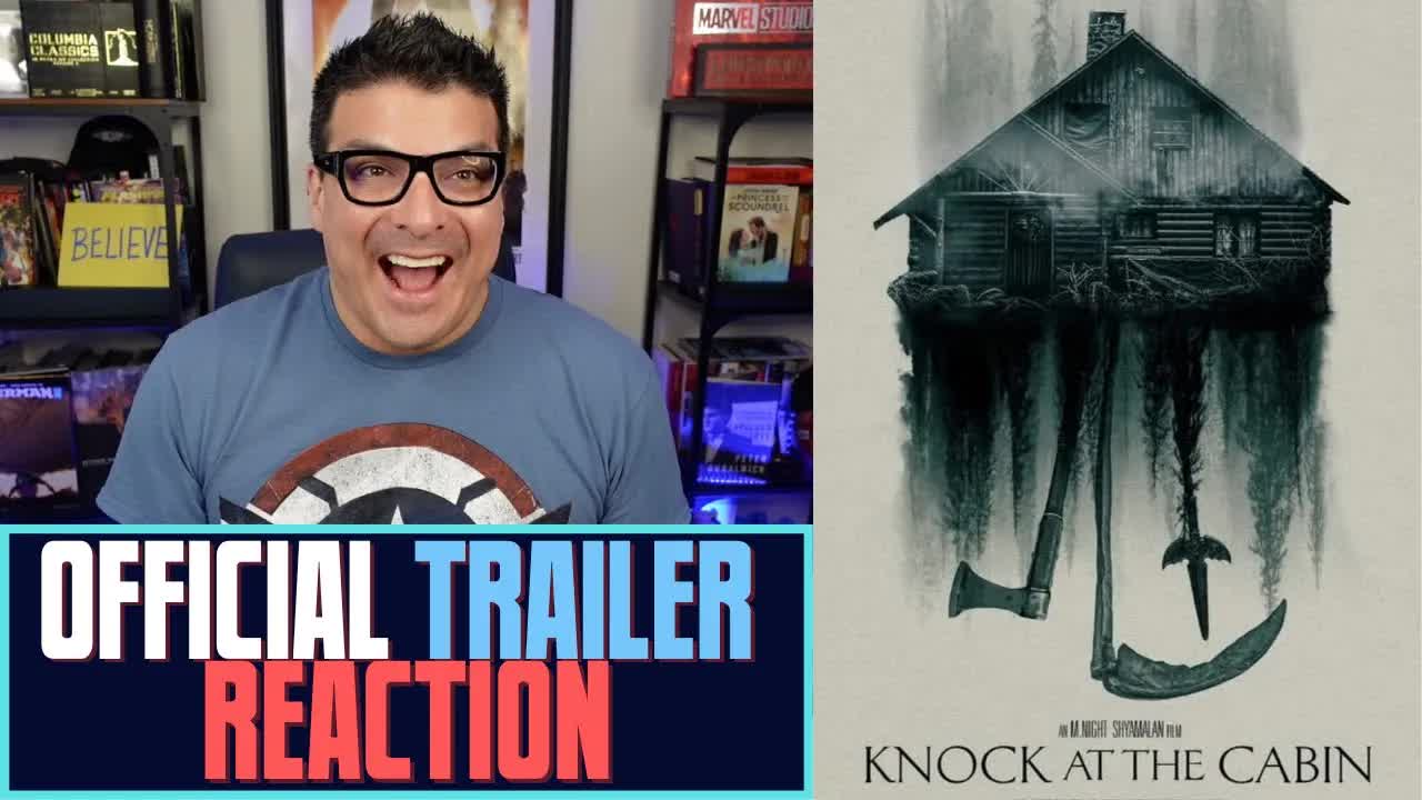 Knock at the Cabin - trailer reaction | M Night Shyamalan | Universal ...