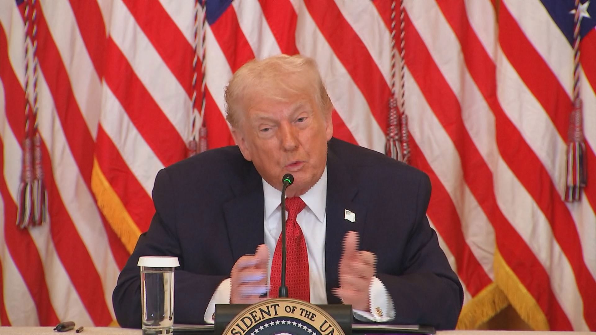 Trump threatens tariffs for nations that don't support his aim to ...