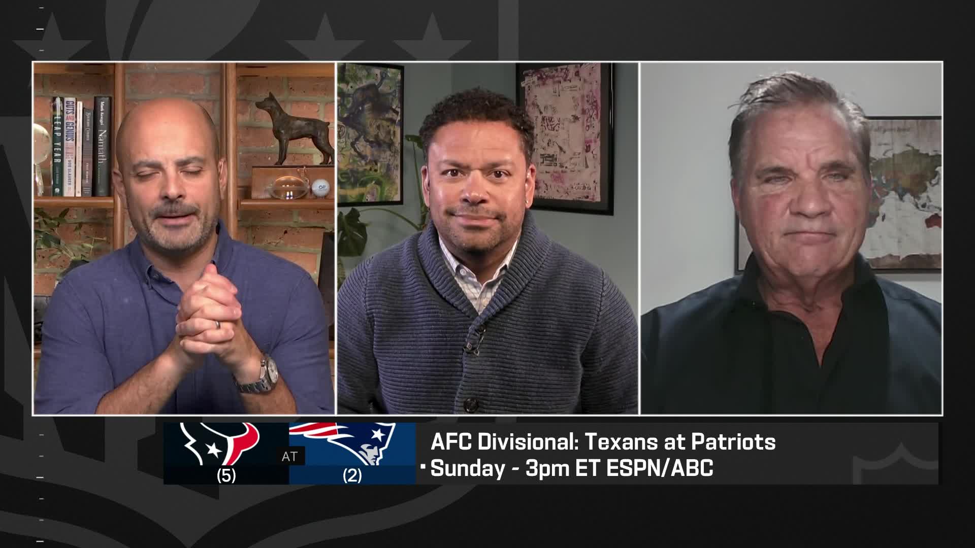 Ross and Baldy break down Texans-Patriots divisional round matchup: The ...