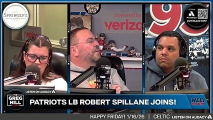 How was the 12th man crowd against LAC? Patriots LB Robert Spillane joins!