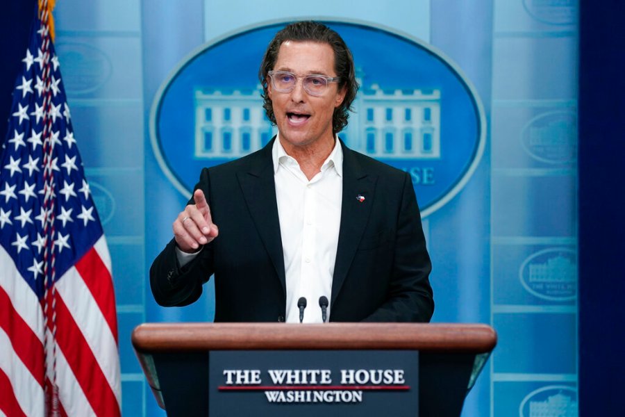 Matthew McConaughey could absolutely be US president: Sen. Manchin
