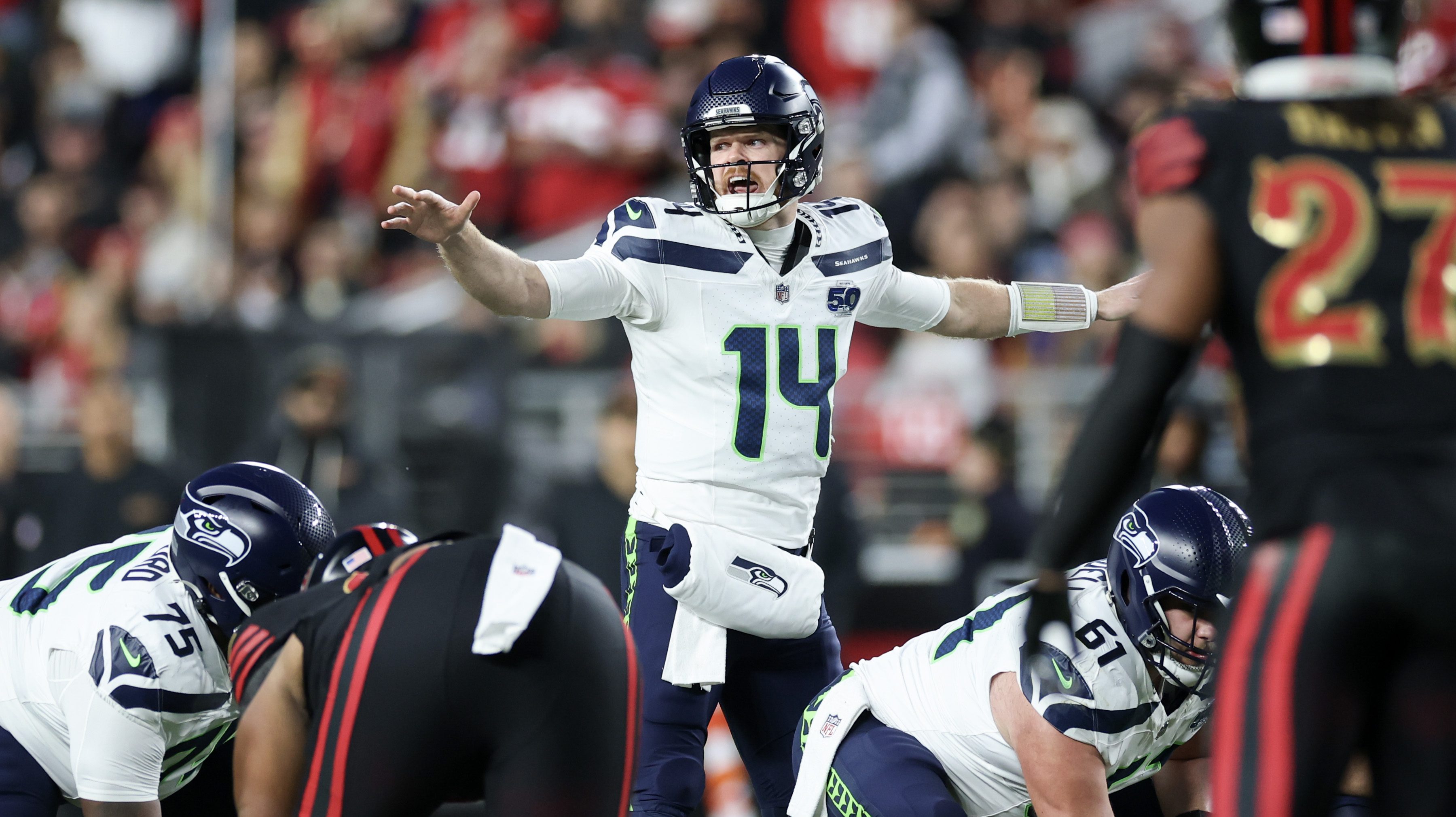 49ers HC Kyle Shanahan sends clear message on Sam Darnold injury news