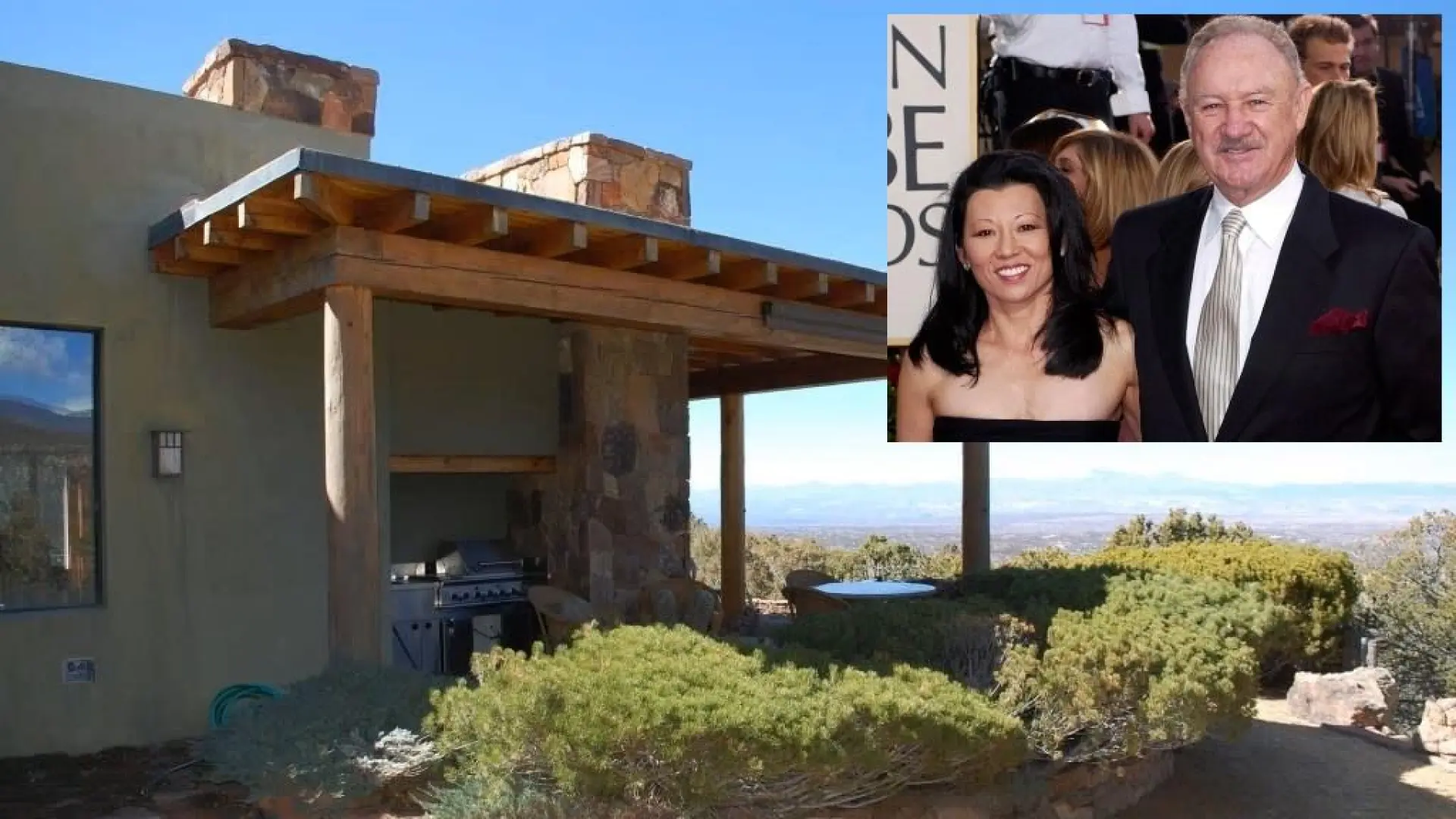 Sale a la venta la casa donde murieron Gene Hackman y su mujer casi un ...