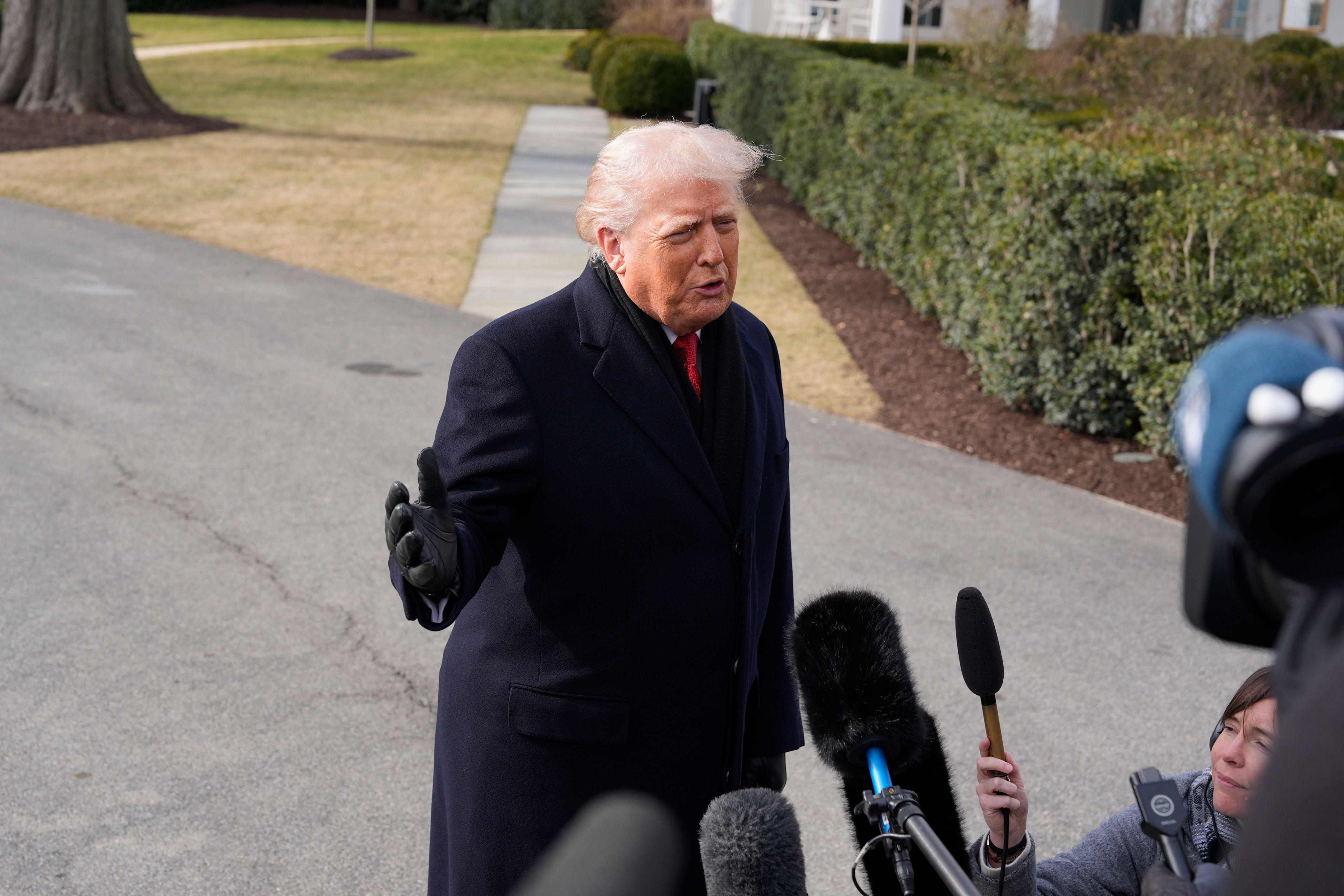 Trump doesn't think there’s any reason right now to invoke Insurrection Act