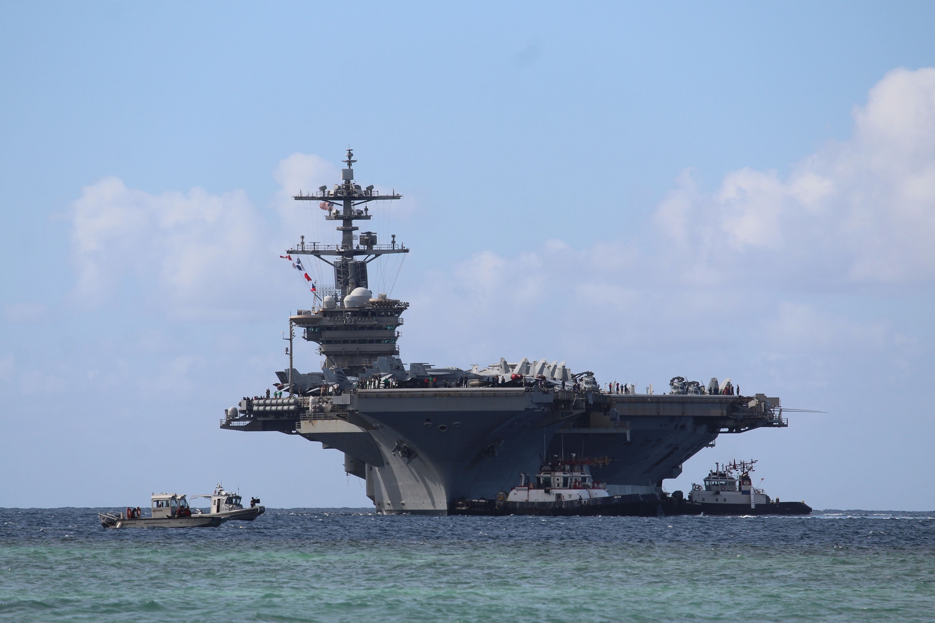 Pentagon eyes surging carrier group to Middle East amid tensions with Iran