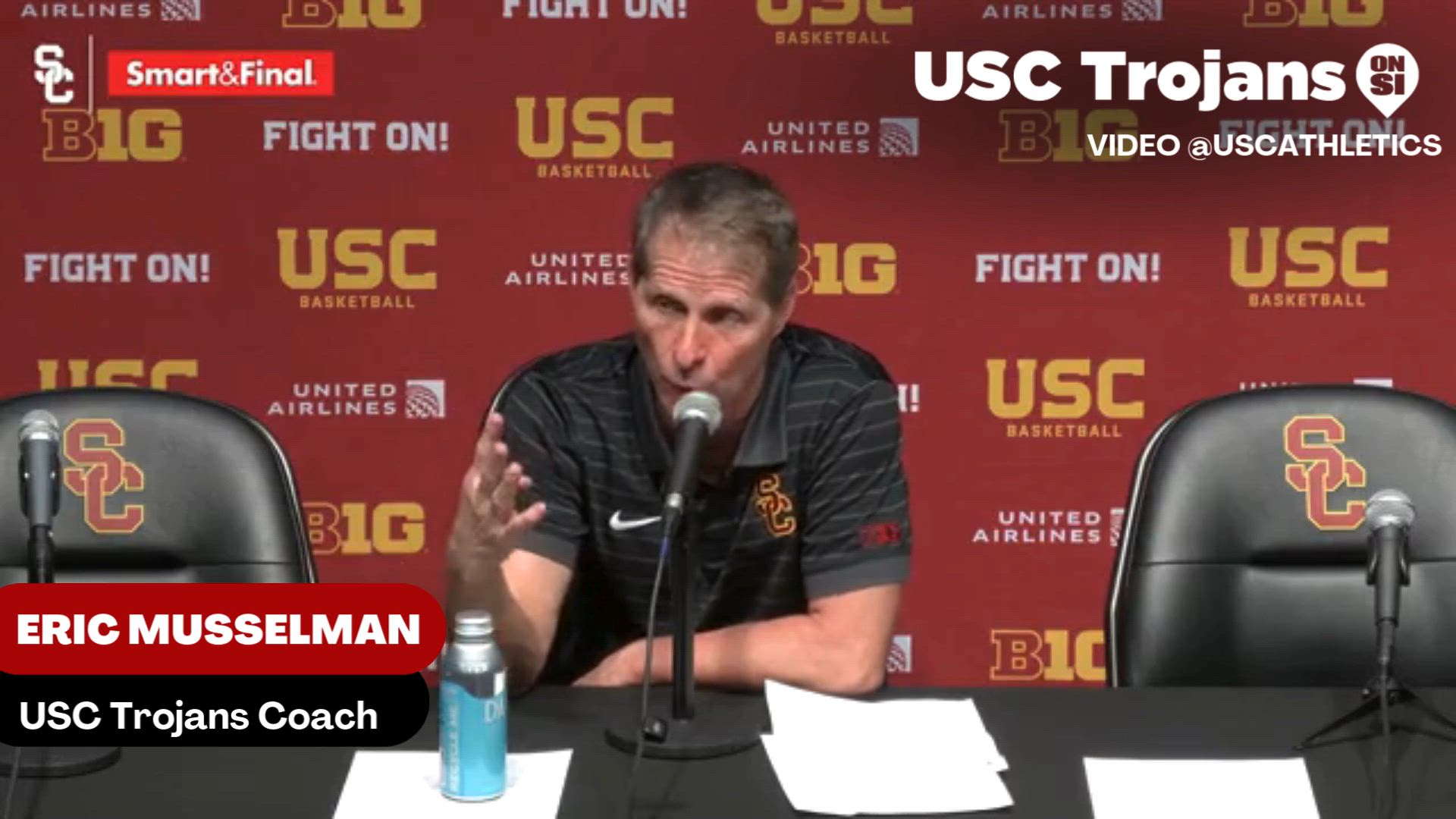 USC Trojans discuss their intense game schedule