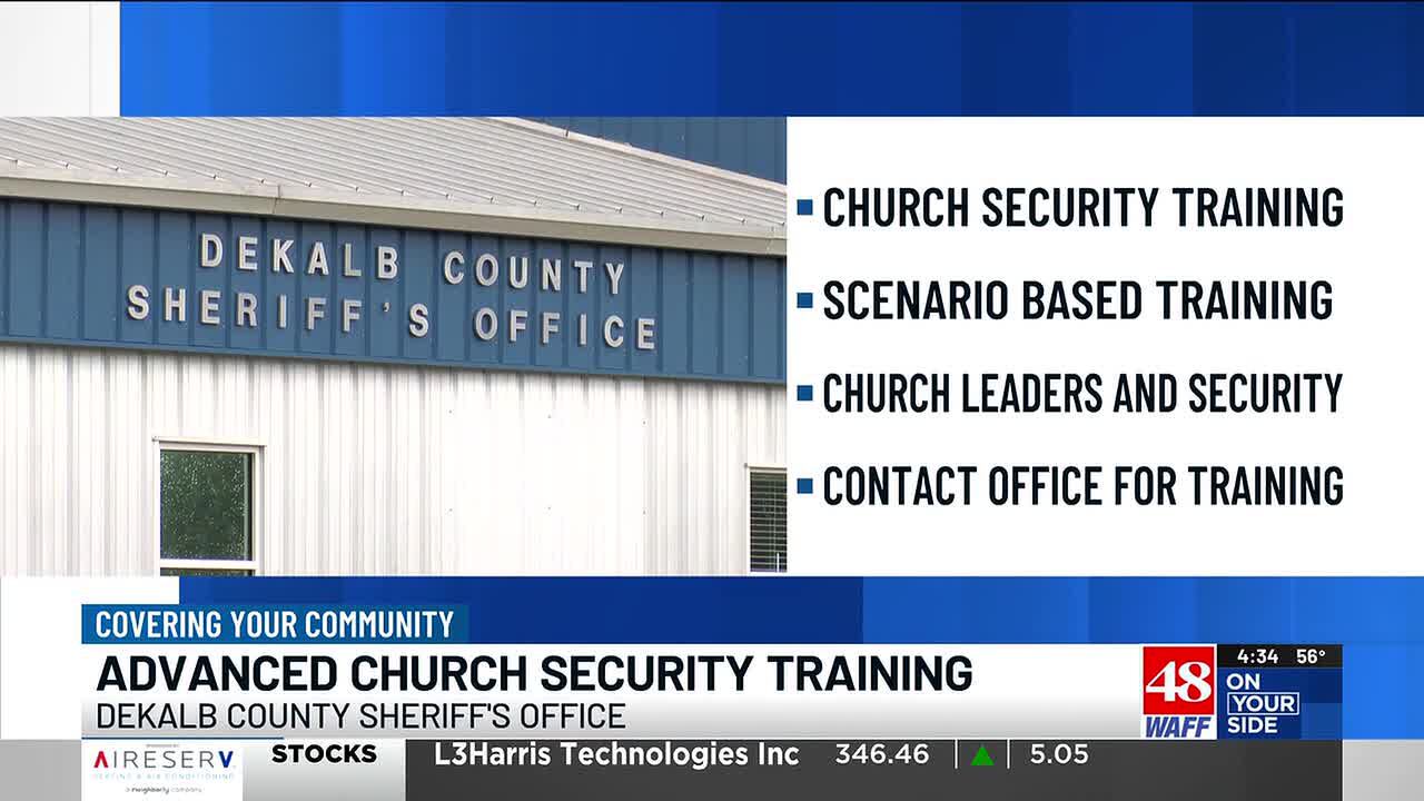DeKalb County Sheriff’s Office launches church security training program