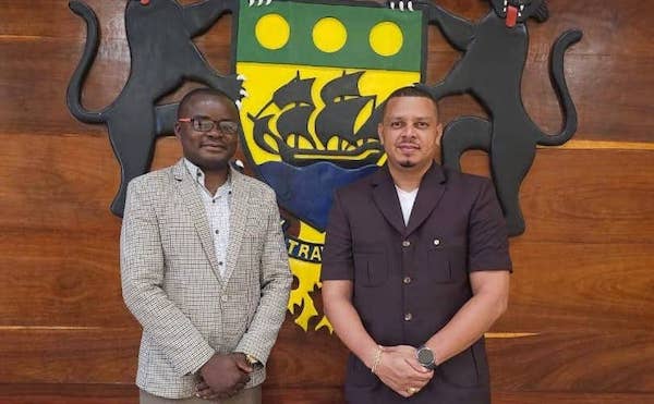 Gabon : Le Coordinateur Général du FNOJG reçu par le 5e Secrétaire du Bureau de l’Assemblée Nationale