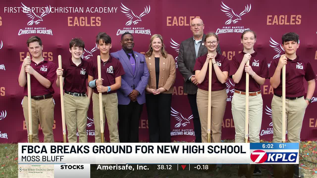 First Baptist Christian Academy breaks ground on new high school