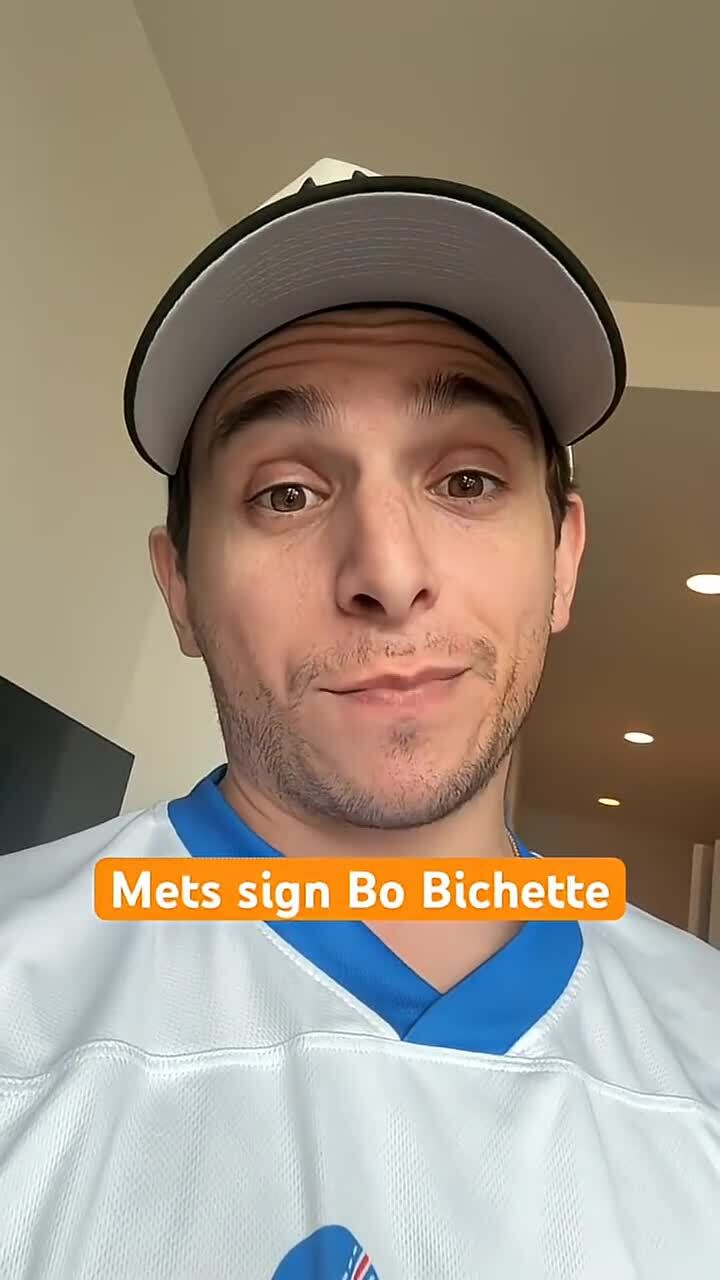 Mets sign Bo Bichette instant reaction
