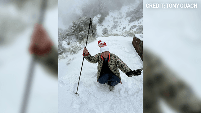 Elderly hiker rescued from Mt. Pinos shares his story after stranded in ...