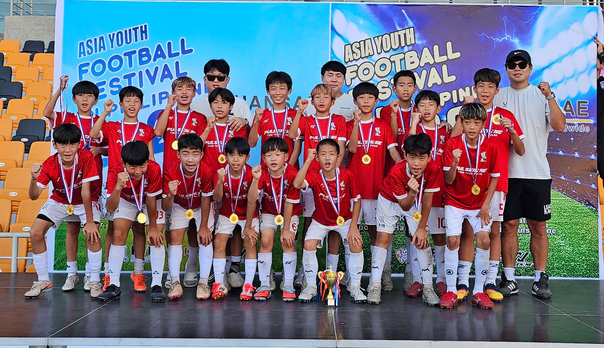 클락 국제유소년 축구대회 성료…KYFA 선발팀 5학년부 정상