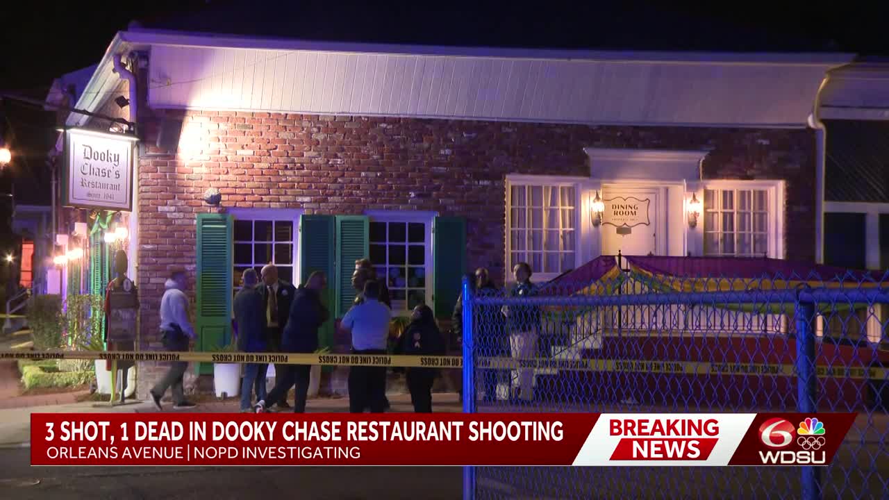 19-year-old dead, three others hurt in shooting at Dooky Chase Restaurant