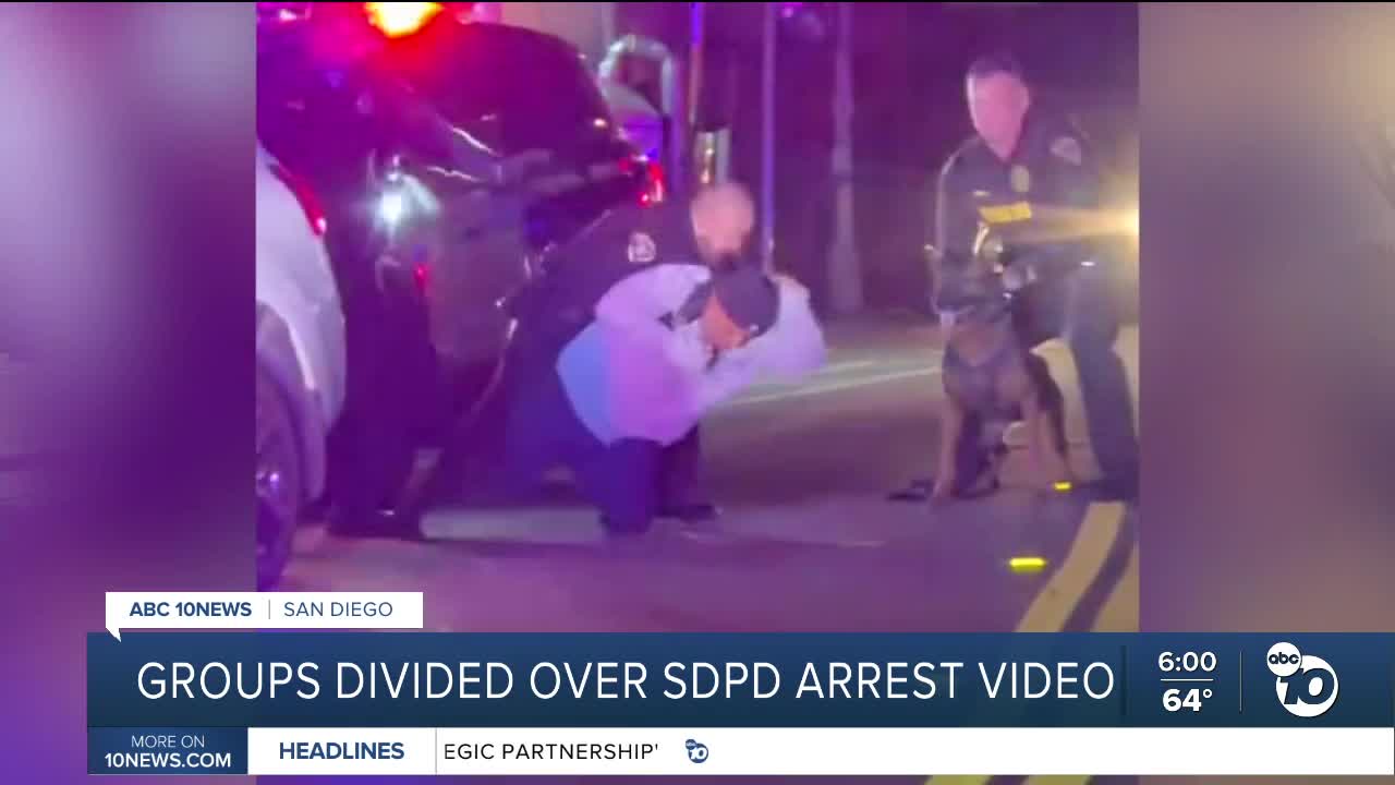SDPD chief faces union criticism over arrest video