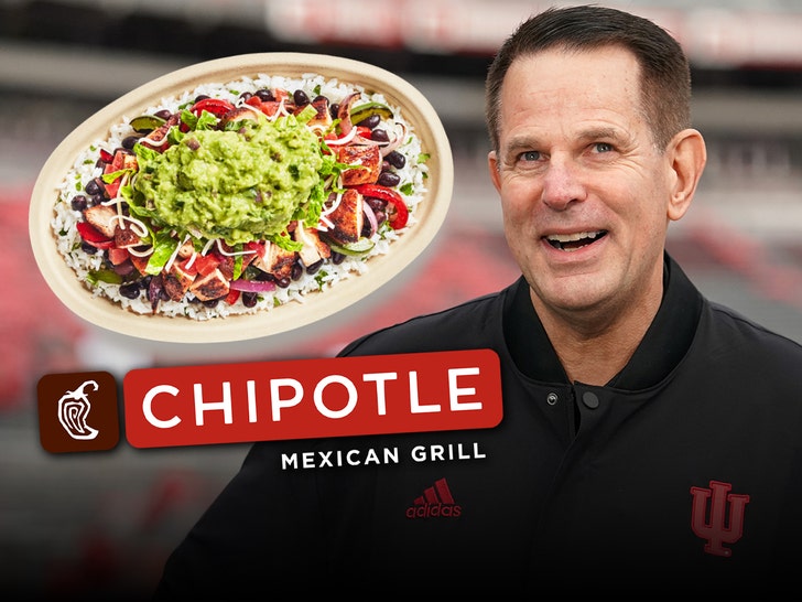 Chipotle Working On Future Curt Cignetti Collab After Burrito Bowl ...
