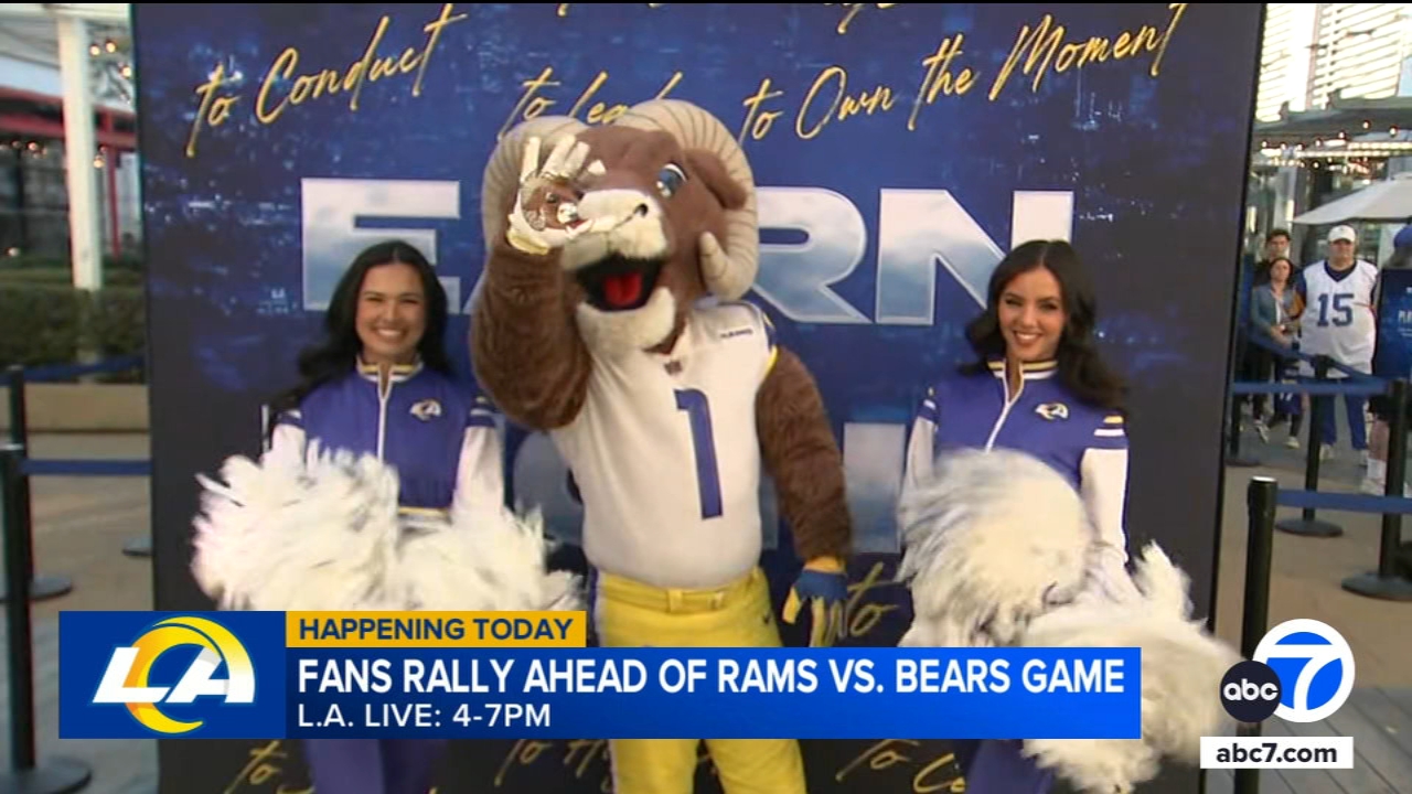 Rams fans set to rally at LA Live, Original Farmers Market ahead of ...