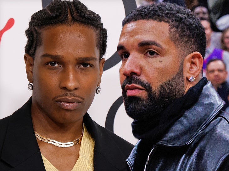 A$AP Rocky says he's over fixing things with Drake