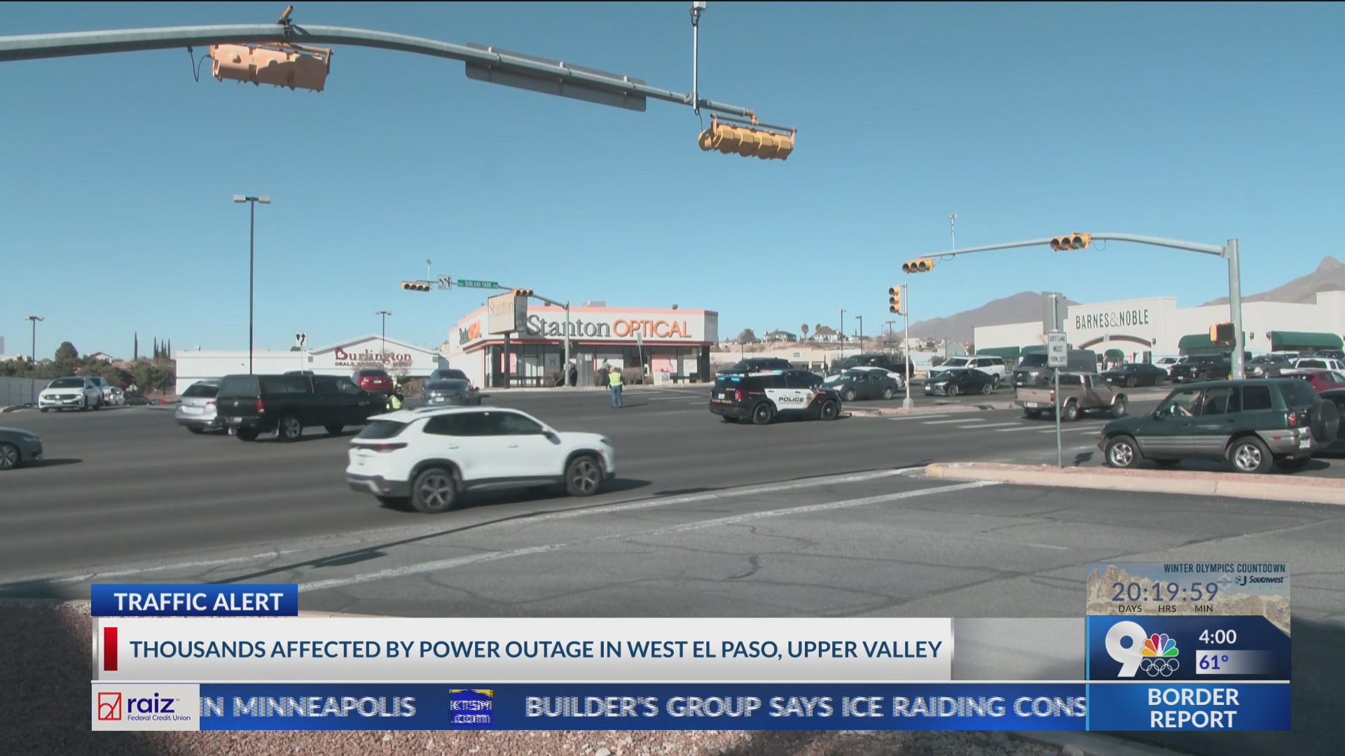 Thousands affected by power outage in West El Paso, Upper Valley