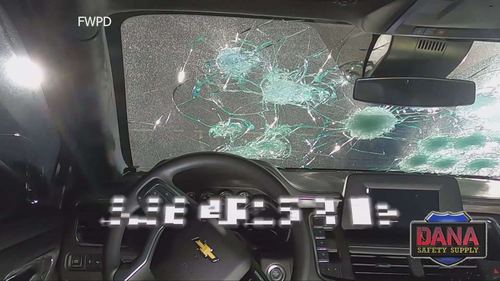 North Texas officer's life saved by bullet-resistant glass