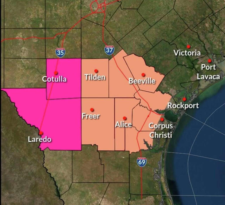 NWS issues red flag warning for Laredo area as dry air, cold front move in
