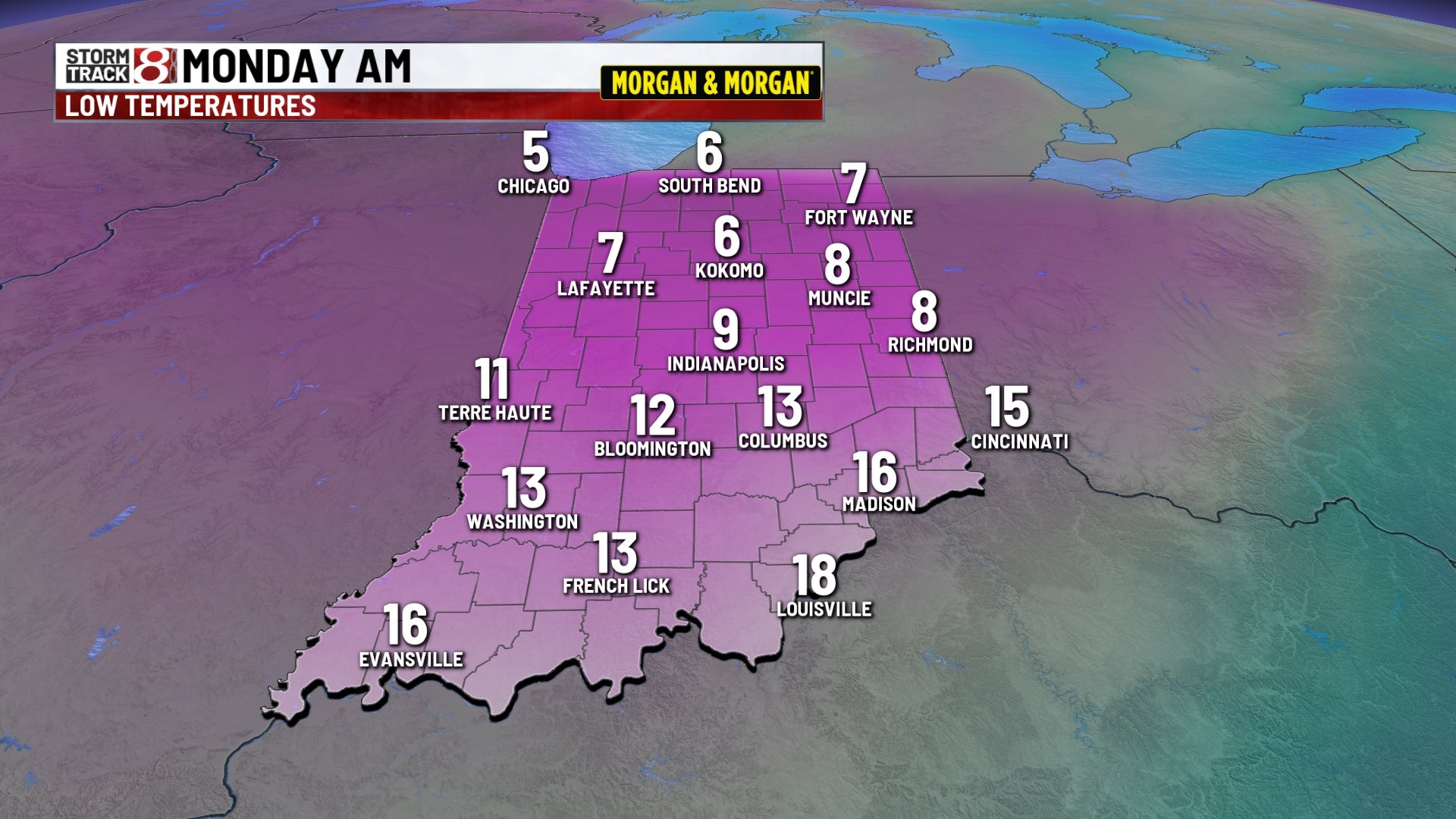 Bitter cold air in sight, winds to stay breezy with subzero wind chills ...