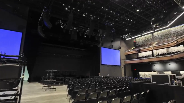 The new Trilith Live space hosts everything from comedy shows to nonprofit events. CBS News Atlanta